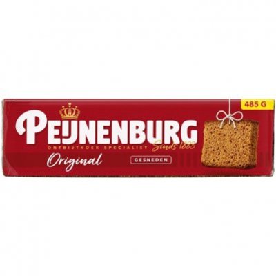 Peijnenburg Ontbijtkoek naturel gesneden